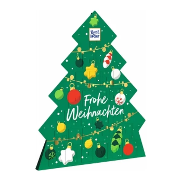 Ritter Sport Chocoladeblokjes Adventskalender