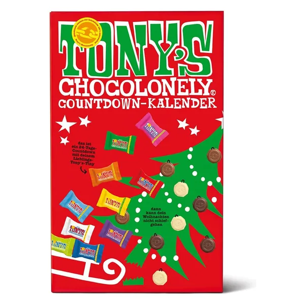 Tony's Chocolonely Kerstadventskalender